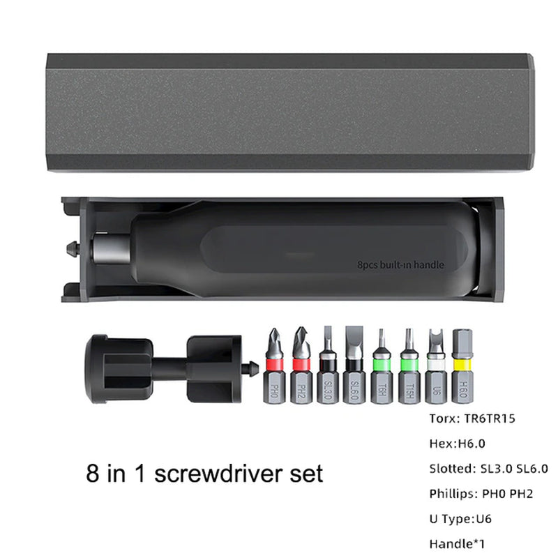 Multifunction Screwdriver Set S2 Phillips Slotted Precision Screw Driver Bit Mobile Notebook Maintenance Tool Hand Tools