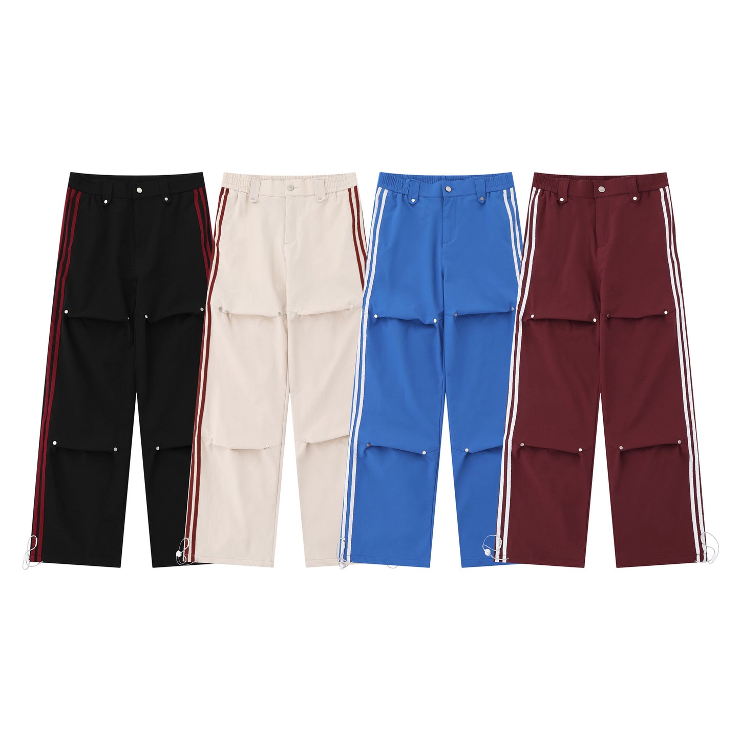 Vibe High Street Sports Leisure Wide Leg Mop Pants