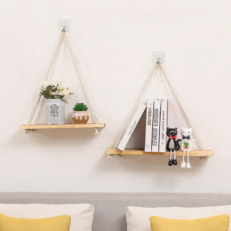 Creative display rack swing wall-mounted shelf