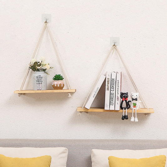 Creative display rack swing wall-mounted shelf
