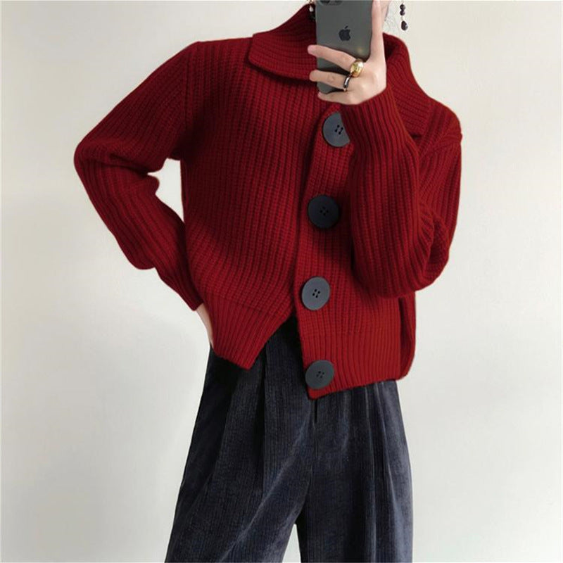 Lazy Sweater Coat Female