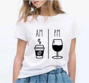 I'm A Simple Woman Fashion Short-Sleeved Letter T-shirt AliExpress