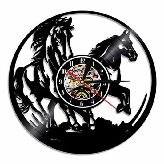 Horse Artwork Wall Clock