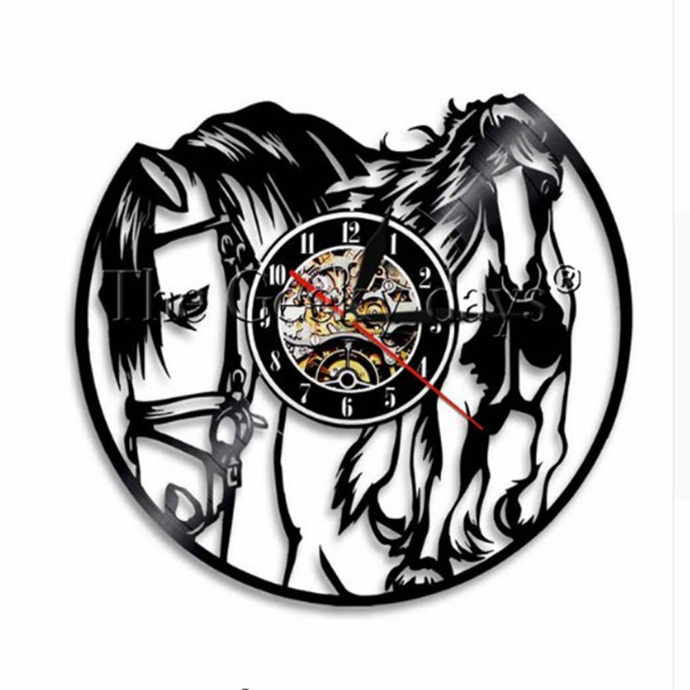 Horse Artwork Wall Clock