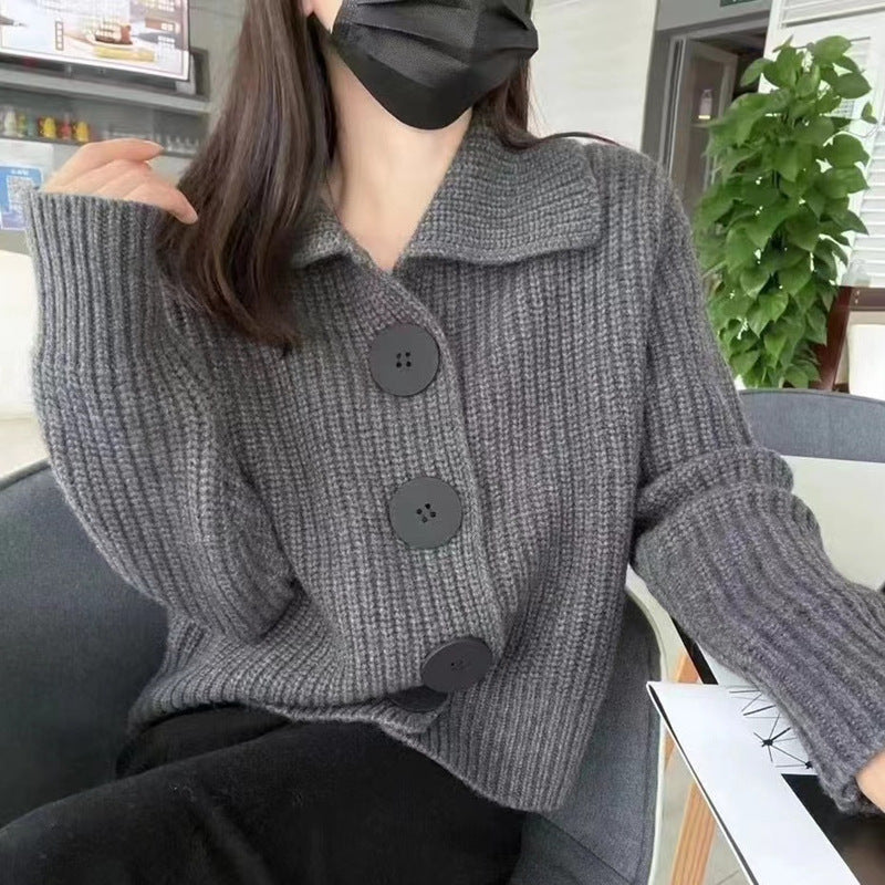 Lazy Sweater Coat Female