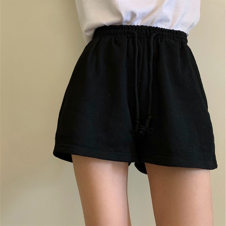 Shorts Women's High Waist Loose Straight Sports Pants