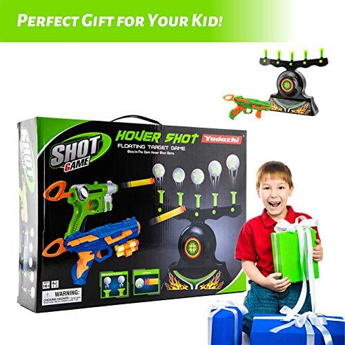 Shooting Targets For Guns Shooting Game Glow In The Dark Floating Ball Target Practice Toys For Kids Boys Hover Shot 1 Blaster Toy Gun 10 Soft Foam Balls 3 Darts Gift,Amazon Platform Banned