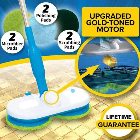 Wireless Electric Mop Automatic Hand-held re-chargeable Cleaning Mopping