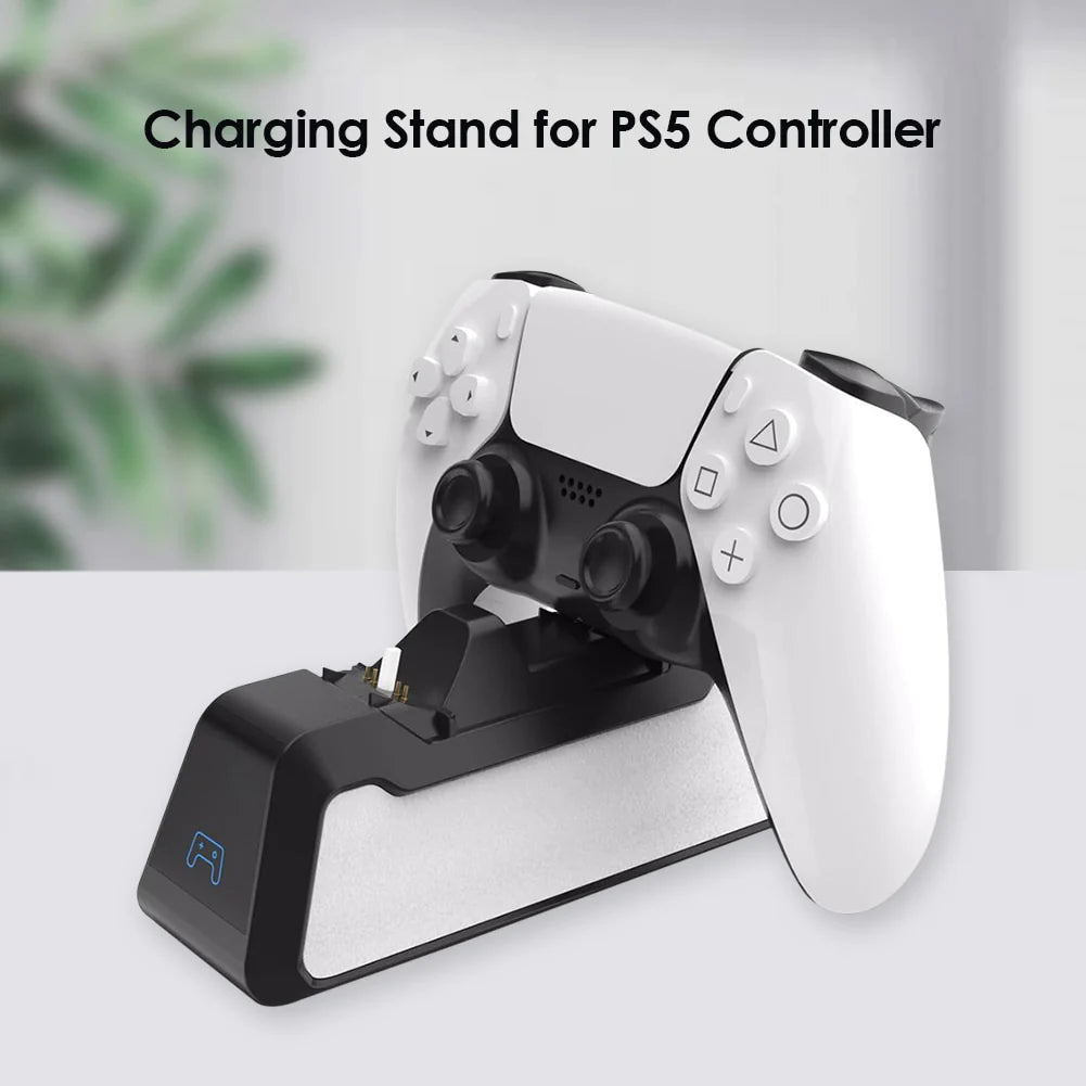 "Ultimate Dual Fast Charging Dock Station for Sony PS5 Wireless Controllers"