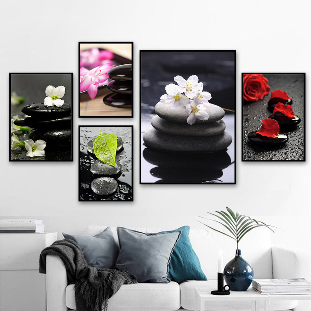 Zen Wall Art Print Orchid Poster Wall Picture