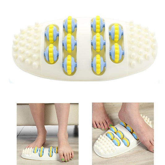 Foot Acupressure Massager Roller for Relieve Plantar Fasciitis Heel & Foot Arch Pain Relief help with Circulation Tension