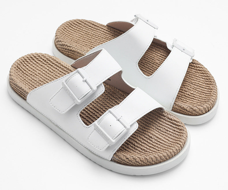 Hemp Rope High Massage Casual Sandals