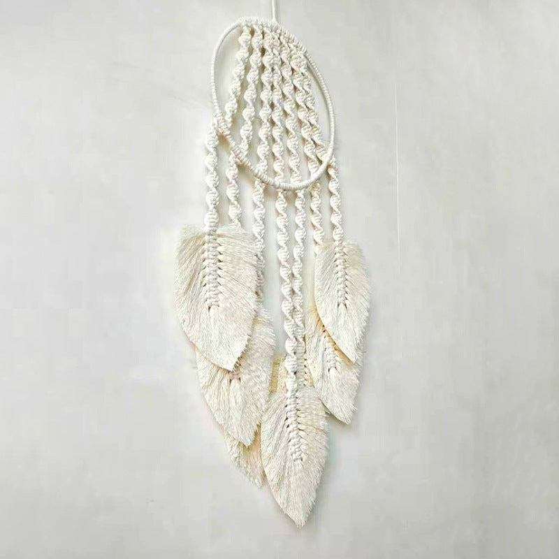 Creative Woven Leaves Tapestry Wall Decor