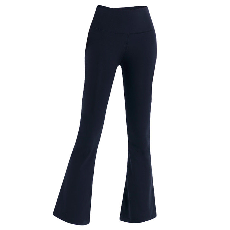 Female Bell-bottom Pants High Waist Sports Yoga Pants