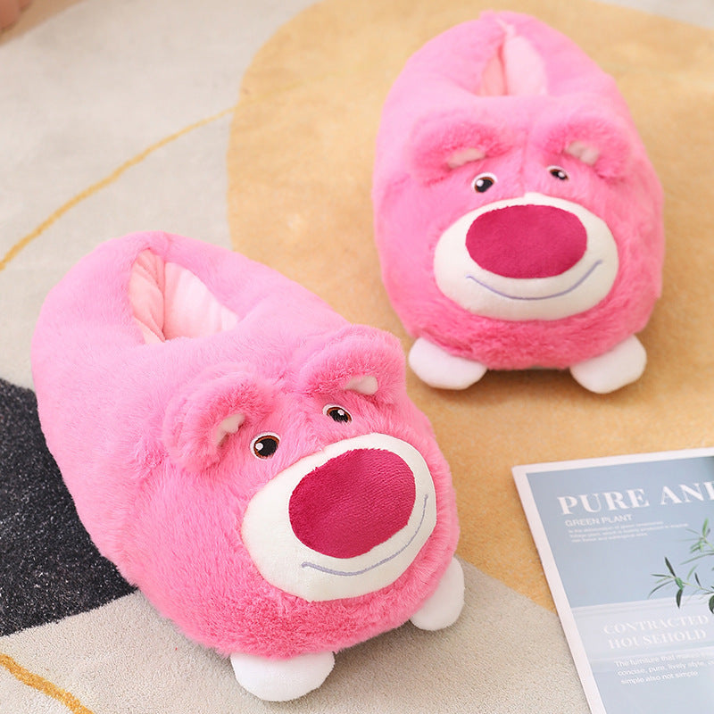 Women's Cartoon Fashion Plush Slippers