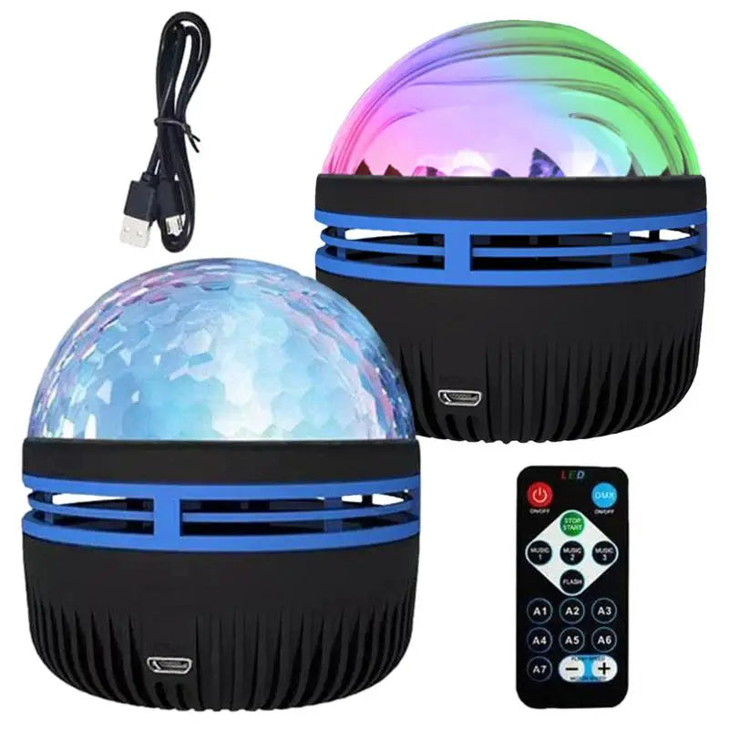 LED Water Ripple Sky Projector Light Ocean Galaxy Projecto Bedroom Night Light 14 Light Effects USB Projector Atmosphere Lamp