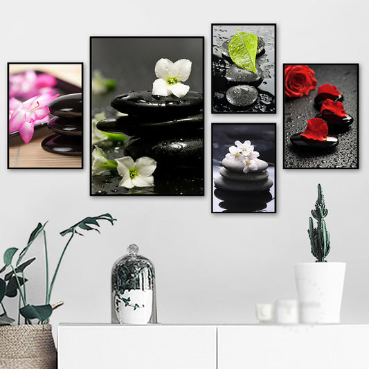Zen Wall Art Print Orchid Poster Wall Picture