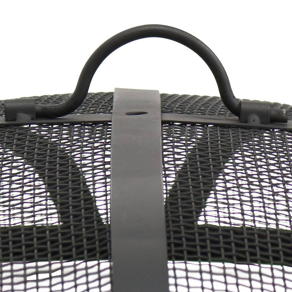 22 In. Steel Mesh Fire Pit Screen