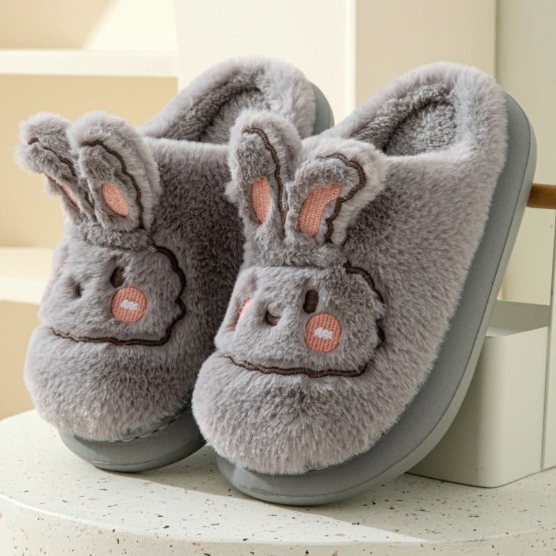 Thick-soled Cotton Slippers