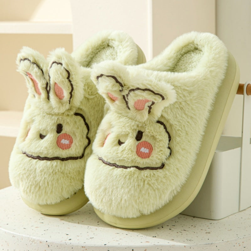 Thick-soled Cotton Slippers