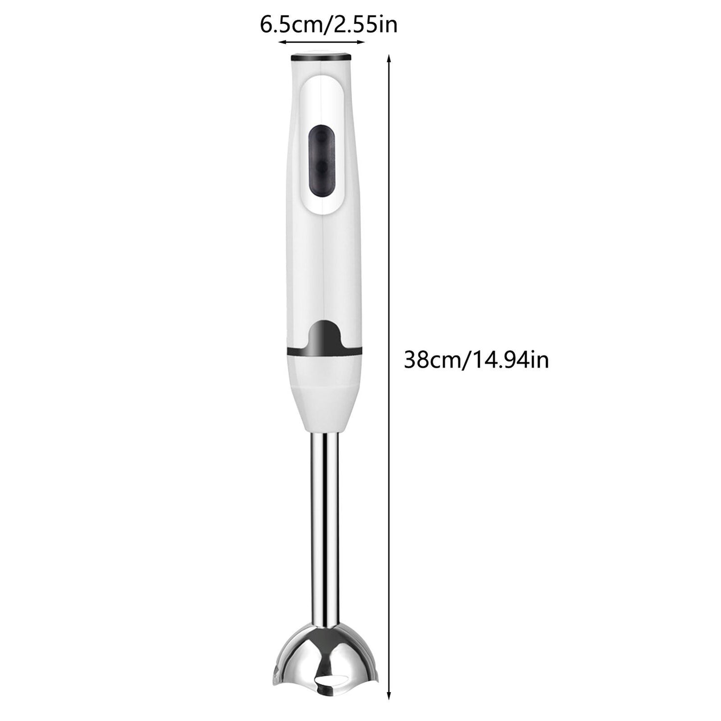 Hand Blender 400W Electric Stick Blender Curry Puree Food Mixer And Liquidiser