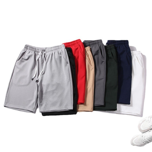 Breathable Shorts Quick-drying Cool Casual Micro-elastic Loose Mesh Pants