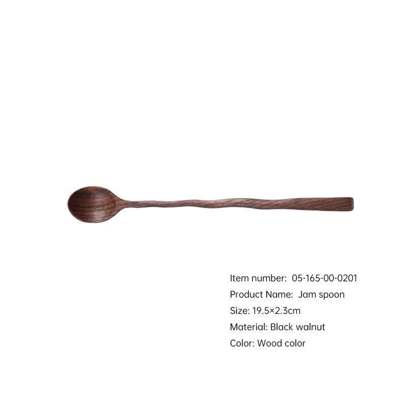 Nordic Style Black Walnut Wooden Kitchen Utensils