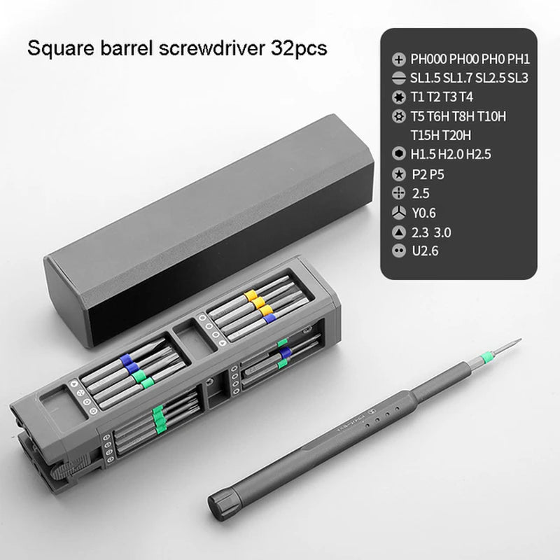 Multifunction Screwdriver Set S2 Phillips Slotted Precision Screw Driver Bit Mobile Notebook Maintenance Tool Hand Tools