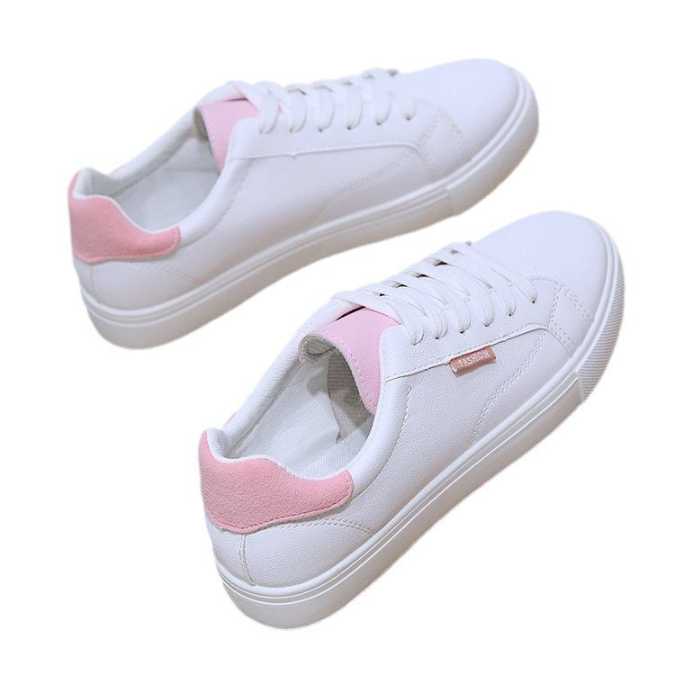 Thick Bottom Soft Leather Sports Casual Borad Shoes