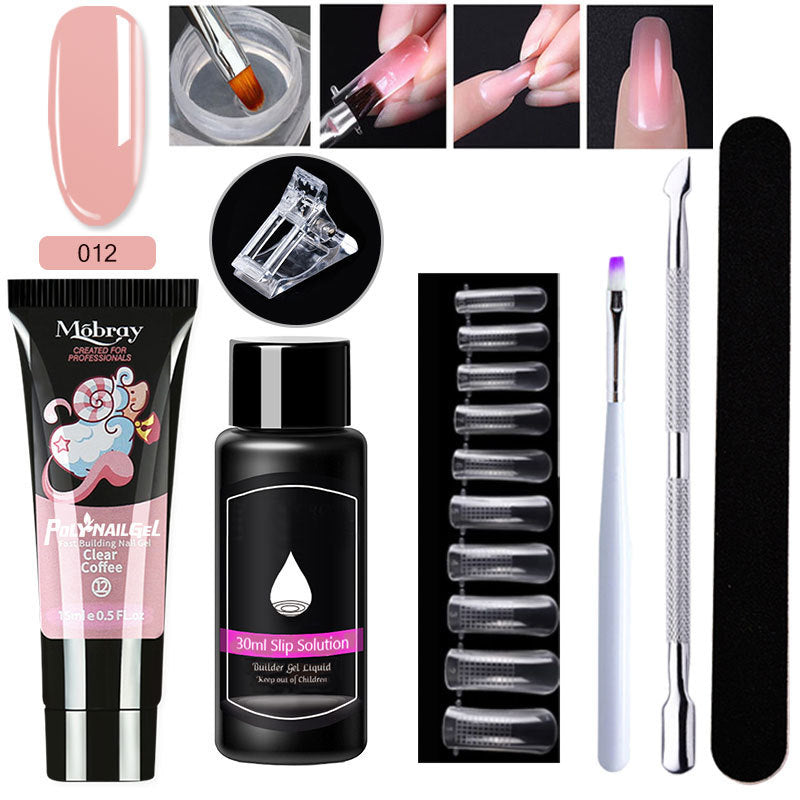 7-Piece Nail Art Crystal Extender Set