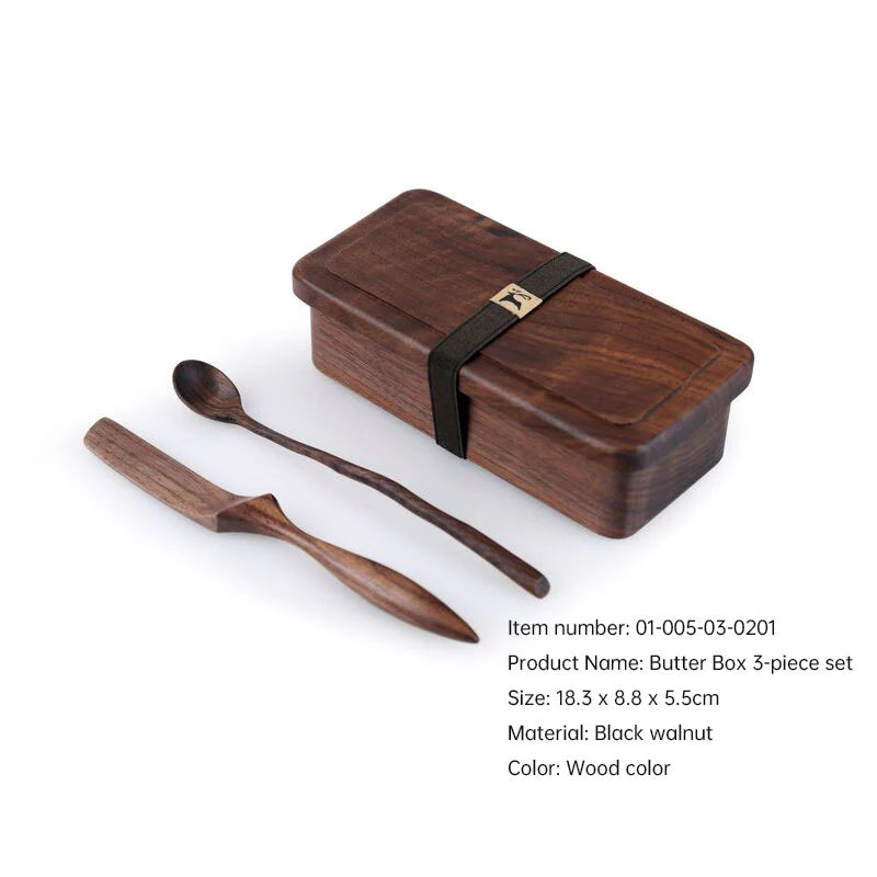 Nordic Style Black Walnut Wooden Kitchen Utensils