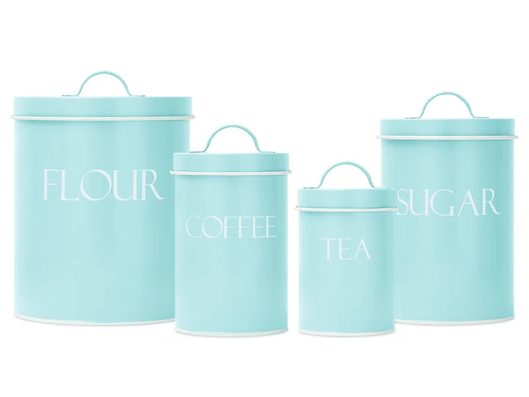 4 Piece Kitchen Canister Set