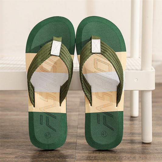 Colorblock Men's Summer Slippers